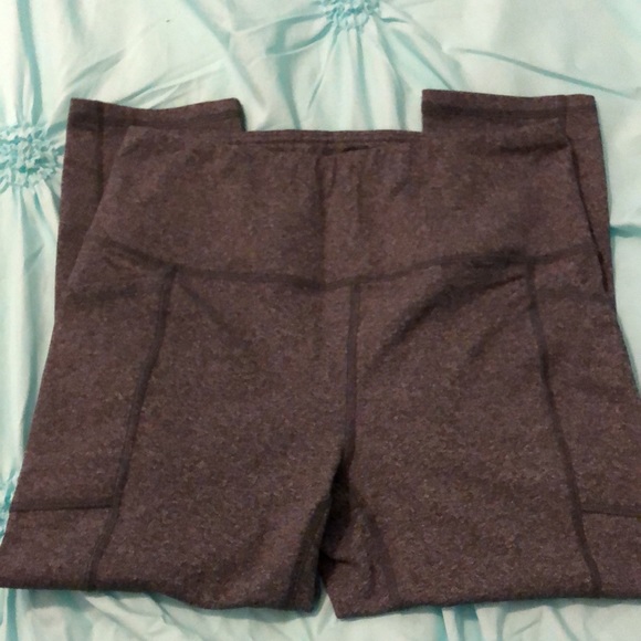 RBX Side Pocket Capri Workout Leggings. Squat Proof. Size L. - Picture 2 of 5